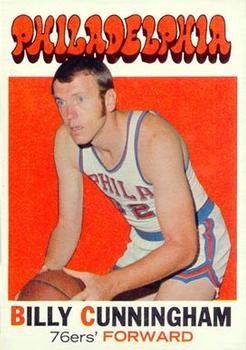 1971-72 Topps #79 Billy Cunningham Front