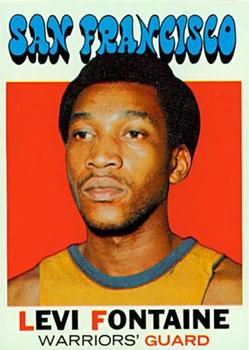 1971-72 Topps #92 Levi Fontaine Front