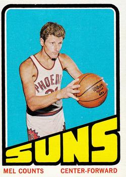 1972-73 Topps #67 Mel Counts Front