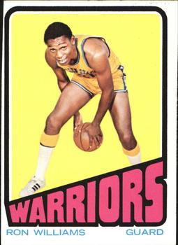 1972-73 Topps #123 Ron Williams Front