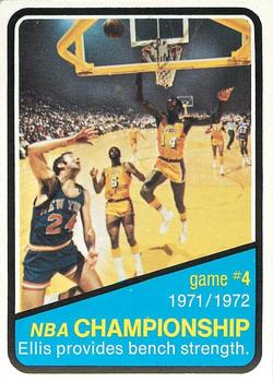1972-73 Topps #157 1971-72 NBA Finals Game 4 Front