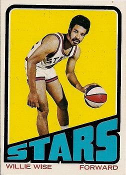 1972-73 Topps #185 Willie Wise Front