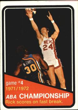 1972-73 Topps #244 1971-72 ABA Finals Game 4 Front
