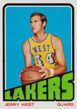 1972-73 Topps #75 Jerry West Front