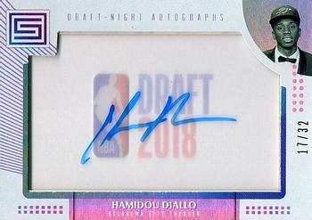 2018-19 Panini Status - Draft Night Autographs #DN-HDL Hamidou Diallo Front