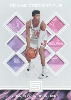 2018-19 Panini Status - Rookie Credentials #34 Chandler Hutchison Front