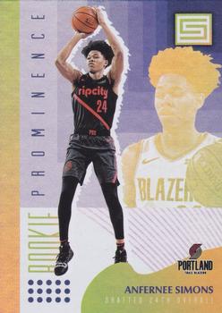 2018-19 Panini Status - Rookie Prominence #23 Anfernee Simons Front