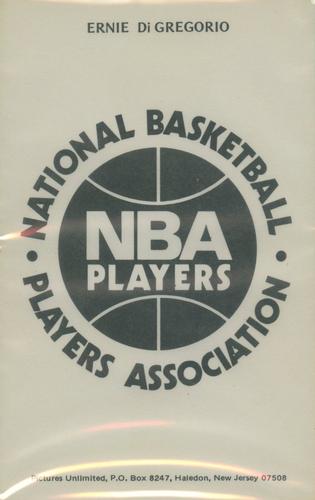 1973-74 NBA Players Association Postcards #NNO Ernie DiGregorio Back