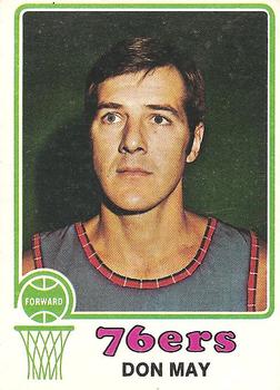 1973-74 Topps #131 Don May Front
