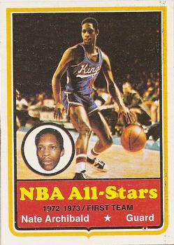 1973-74 Topps #1 Nate Archibald Front