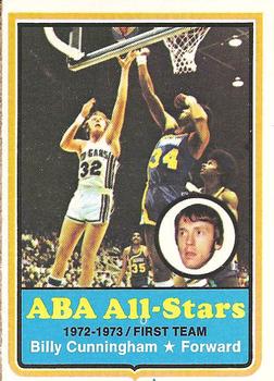 1973-74 Topps #200 Billy Cunningham Front