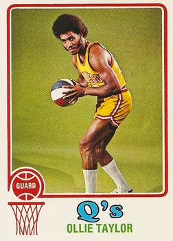 1973-74 Topps #262 Ollie Taylor Front