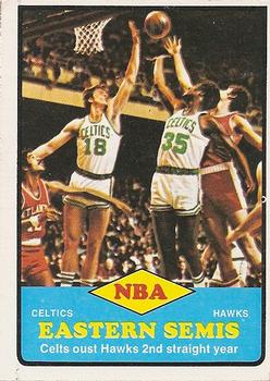 1973-74 Topps #63 NBA Eastern Semis Front