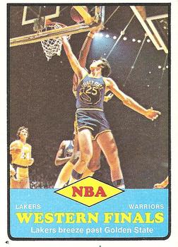 1973-74 Topps #67 NBA Western Finals Front