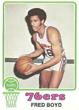1973-74 Topps #91 Fred Boyd Front