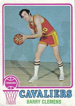 1973-74 Topps #92 Barry Clemens Front