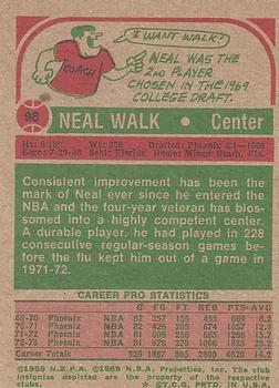 1973-74 Topps #98 Neal Walk Back