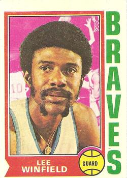 1974-75 Topps #157 Lee Winfield Front