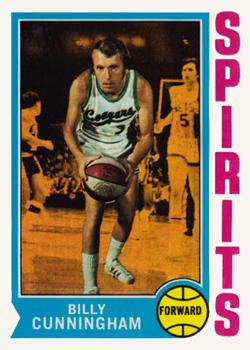 1974-75 Topps #235 Billy Cunningham Front