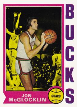 1974-75 Topps #37 Jon McGlocklin Front