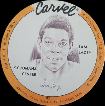 1975 Carvel Discs #NNO Sam Lacey Front