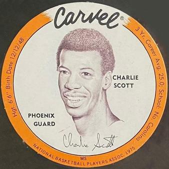 1975 Carvel Discs #NNO Charlie Scott Front