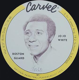 1975 Carvel Discs #NNO Jo Jo White Front