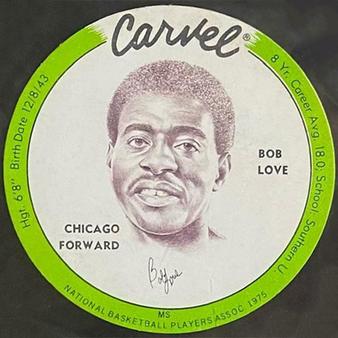 1975 Carvel Discs #NNO Bob Love Front