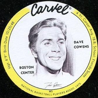1975 Carvel Discs #NNO Dave Cowens Front