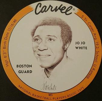 1975 Carvel Discs #NNO Jo Jo White Front