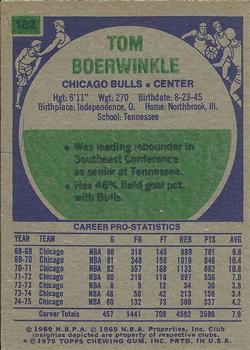  1970 Topps # 68 Tom Boerwinkle Chicago Bulls (Basketball Card)  VG Bulls Tennessee : Collectibles & Fine Art