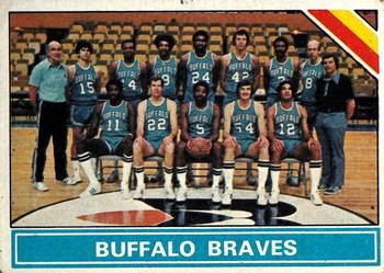 1975-76 Topps #205 Buffalo Braves Front