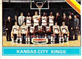 1975-76 Topps #211 Kansas City Kings Front
