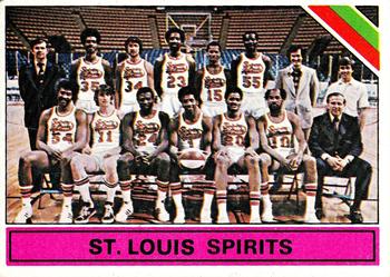 1975-76 Topps #326 St. Louis Spirits Front