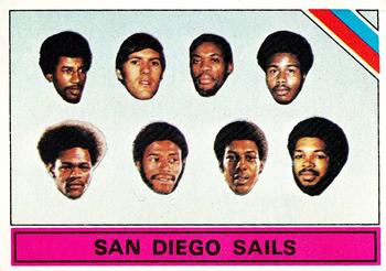 1975-76 Topps #328 San Diego Sails Front
