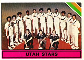 1975-76 Topps #329 Utah Stars Front