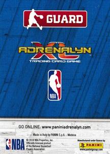 2018-19 Panini NBA Stickers European - Adrenalyn XL #C41 Stephen Curry Back