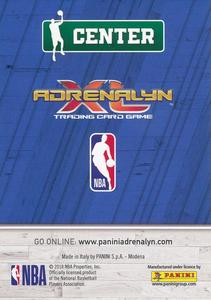 2018-19 Panini NBA Stickers European - Adrenalyn XL #C56 Joel Embiid Back