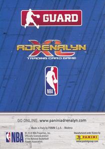 2018-19 Panini NBA Stickers European - Adrenalyn XL #C65 Russell Westbrook Back