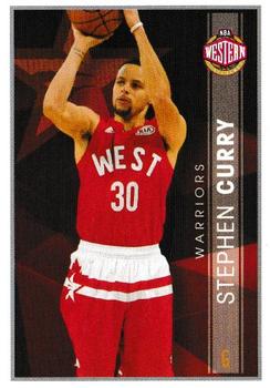 2016-17 Panini Stickers (European Edition) #381 Stephen Curry Front