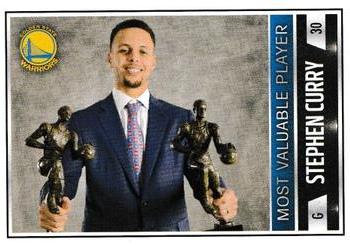 2016-17 Panini Stickers (European Edition) #425 Stephen Curry Front