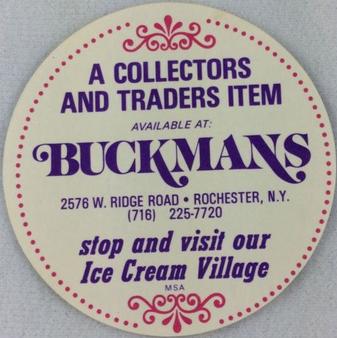 1976 Buckmans Discs #NNO Kareem Abdul-Jabbar Back