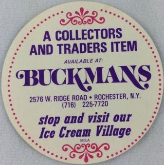 1976 Buckmans Discs #NNO Rick Barry Back
