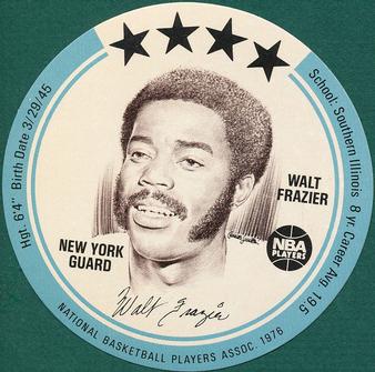 1976 Buckmans Discs #NNO Walt Frazier Front