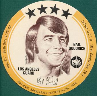 1976 Buckmans Discs #NNO Gail Goodrich Front