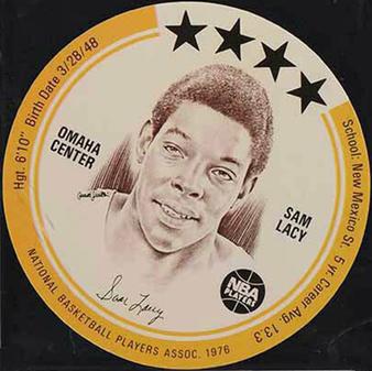 1976 Buckmans Discs #NNO Sam Lacey Front