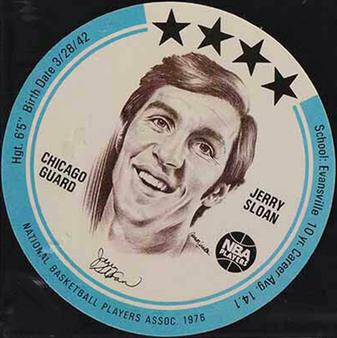 1976 Buckmans Discs #NNO Jerry Sloan Front