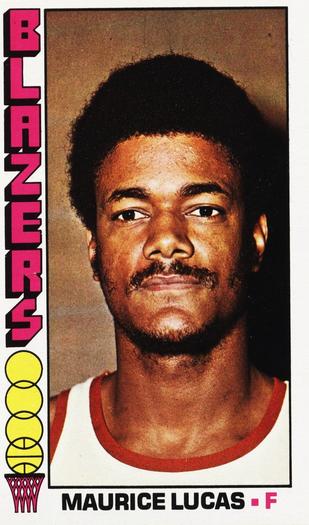 1976-77 Topps #107 Maurice Lucas Front