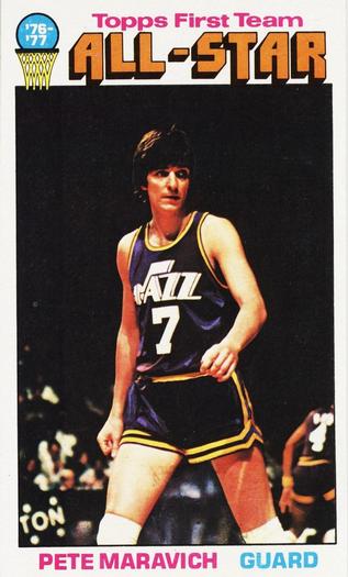 1976-77 Topps #130 Pete Maravich Front
