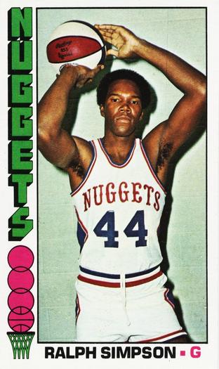1976-77 Topps #22 Ralph Simpson Front